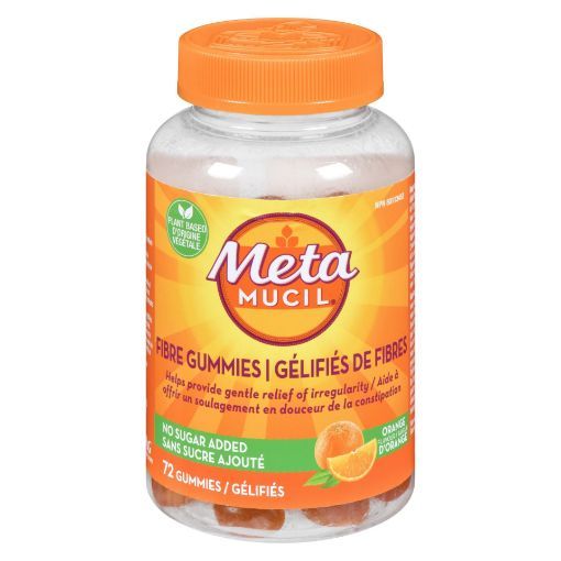 Picture of METAMUCIL FIBER GUMMIES - ORANGE 72S